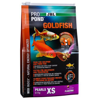 JBL PROPOND GOLDFISH XS 0.4 Kg - Aliment pour poissons rouges en bassin