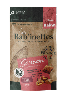 BAB'INETTES CHAT SAUMON 60g
