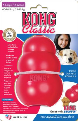 Kong® Jouet Classic Rouge Wobbler