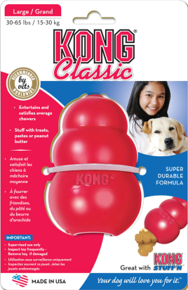 Kong® Jouet Classic Rouge Wobbler