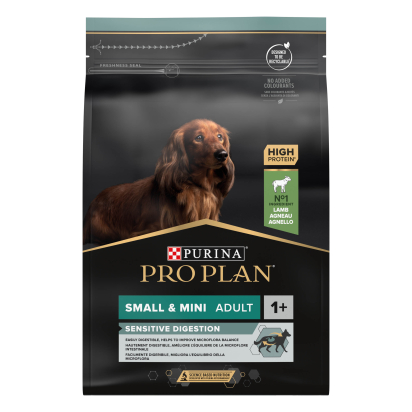 PRO PLAN Chien Small&Mini Adult Sensitive Digestion Agneau 3KG