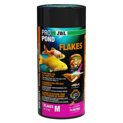 JBL PROPOND FLAKES M 0,13 Kg - Flocons pour poissons de bassin