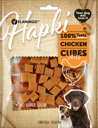 Friandises Hapki Petits blocs avec poulet