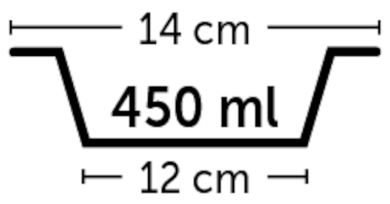 Gamelle pour la nourriture et l'eau Kena Rond Bordeaux & Argent