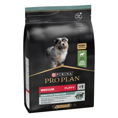 PRO PLAN Chien Medium Puppy Sensitive Digestion Agneau 3KG