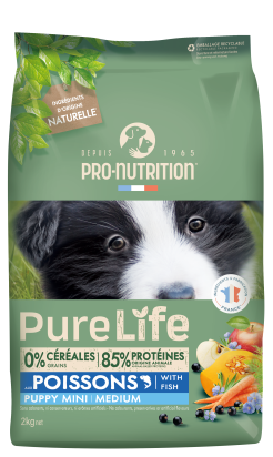 Pure Life chien Puppy Mini Medium 2kg