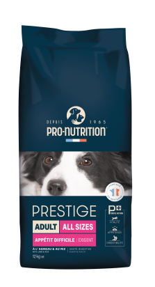 PRESTIGE CHIEN ADULT ALL SIZES - EXIGENT - AGNEAU / RIZ 12KG