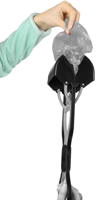 Pelle à déjections Easy Scoop Noir & Gris