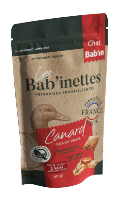 BAB'INETTES CHAT CANARD 60g