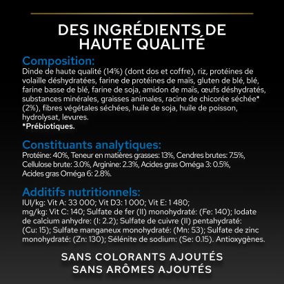 Pro Plan Sterilised Senior 7+ LONGEVIS® Dinde 3kg