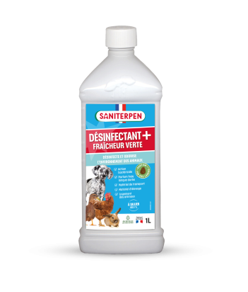 Désinfectant Plus fraicheur verte** 1L