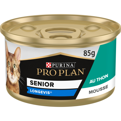 PRO PLAN SENIOR 7+ LONGEVIS Mousse Thon 85g