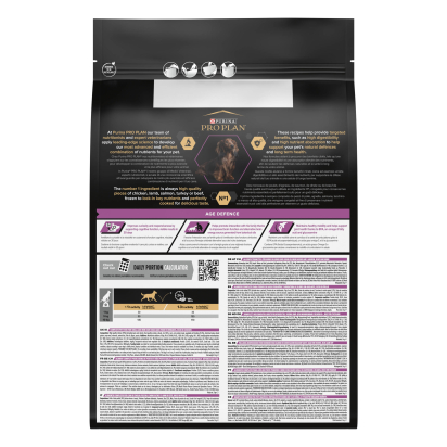 PRO PLAN Chien Small&Mini Adult 9+ Age Defence Poulet 3KG