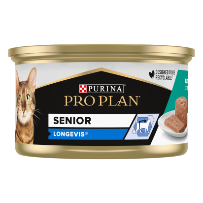 PRO PLAN SENIOR 7+ LONGEVIS Mousse Thon 85g