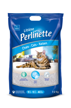 Litière-Perlinette irreg 7,2kg 