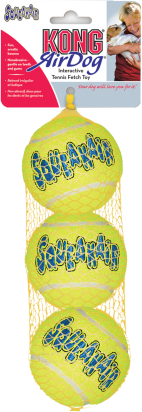 Kong® Jouet Air Dog Jaune Balle de tennis