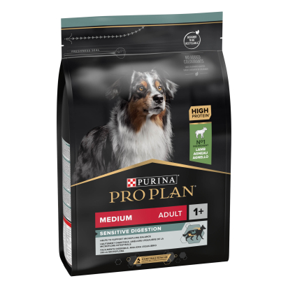 PRO PLAN Chien Medium Adult Sensitive Digestion Agneau 3KG