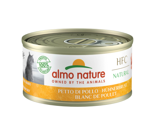 Almo Nature Hfc Natural Blanc De Poulet Boîte 70 Gr