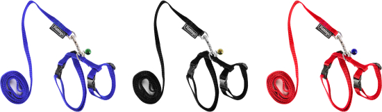 Harnais avec laisse Plusieurs couleurs