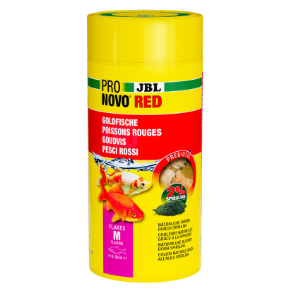 JBL PRONOVO RED FLAKES M 1000ML - Flocons pour poissons rouges en aquarium