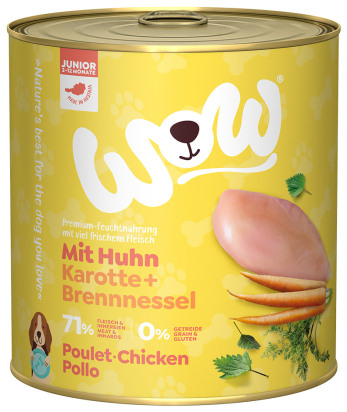 WOW Junior Poulet 800g