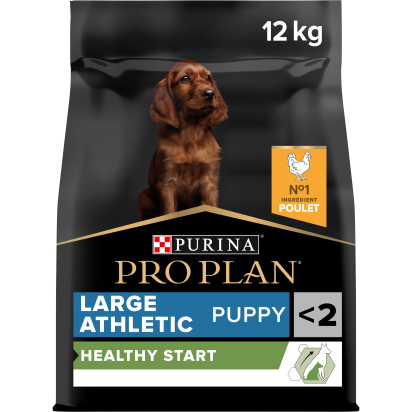 PRO PLAN Chien Large Puppy Athletic Healthy Start Poulet 12KG