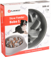 Gamelle pour la nourriture Slow feeder Bobo Rond Gris