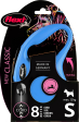 Flexi Laisse à enrouleur New Classic Cord Bleu