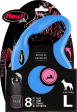 Flexi Laisse à enrouleur New Classic Tape Bleu