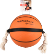 Jouet Matchball Basket-ball avec corde Orange