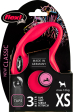 Flexi Laisse à enrouleur New Classic Tape Rouge