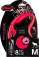 Flexi Laisse à enrouleur New Classic Cord Rouge