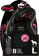 Flexi Laisse à enrouleur New Classic Tape Noir