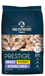 PRESTIGE CHAT ADULT STERILISED AU POULET 2KG