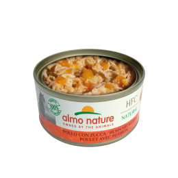 Almo Nature Hfc Natural Poulet Avec Potiron Boîte 70 Gr