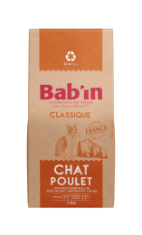 BAB'IN CLASSIQUE CHAT ADULTE POULET 7 KG
