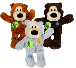 Jouet pour petit et moyen chien - Kong® Wild Knots Plusieurs couleurs Ours - Small/Medium