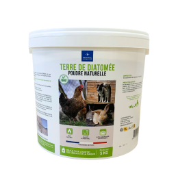 Sanitomée - Terre de diatomée - poudre - seau 5 kg