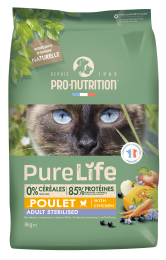 Pure Life chat Sterilised Poulet 8kg