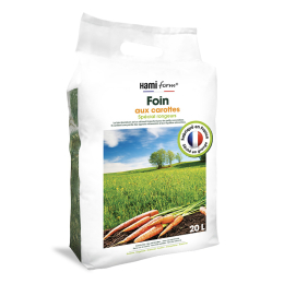Foin premium carotte 20 L