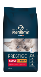 PRESTIGE CHAT ADULT A LA DINDE 10KG