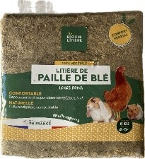 Paille de blé longs brins 6kg 160L