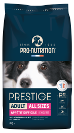 PRESTIGE CHIEN ADULT ALL SIZES - EXIGENT - AGNEAU / RIZ 3KG