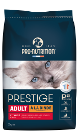 PRESTIGE CHAT ADULT A LA DINDE 2KG