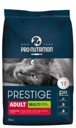 PRESTIGE CHAT ADULT MULTI - A LA VOLAILLE ET AUX LEGUMES 2KG