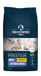 PRESTIGE CHAT ADULT 8+ STERILIZED AU POULET 10KG