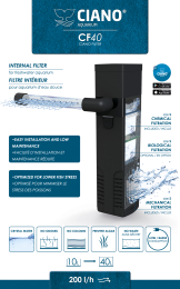 FILTRE INTERIEUR CF40