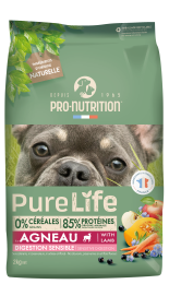 Pure Life chien Sensible Agneau 2kg