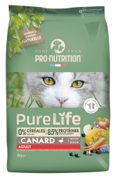 Pure Life chat Adult Canard 8kg