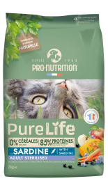 Pure Life chat Sterilised sardine 2kg
